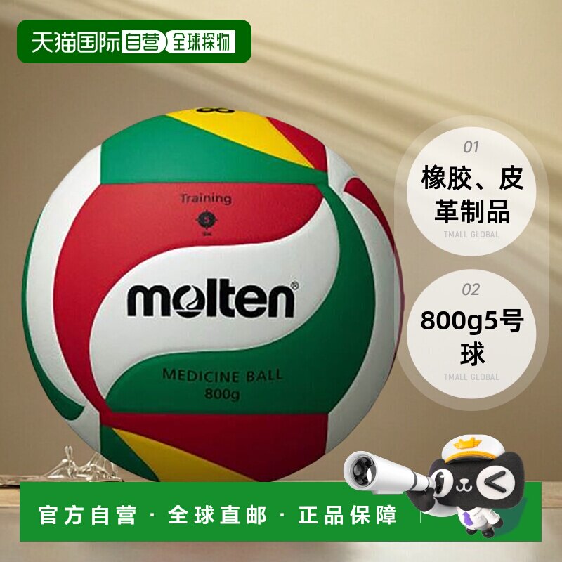 800克 5号球 Molten男女药球排球练习 Molten V5M9000M8