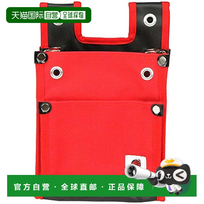 【日本直邮】Sk11藤原产业 工具腰包 帆布 2层穿腰带红色TSH-2DBS