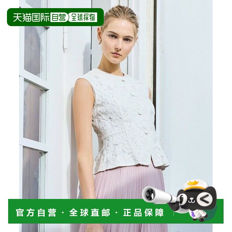 日本直邮ONWARD TOCCA 甜美女蕾丝马甲背心上衣