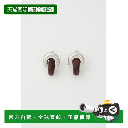 日本直邮MOUSSY 女士 双环设计耳钉 010JS3563281【付后1h可退】