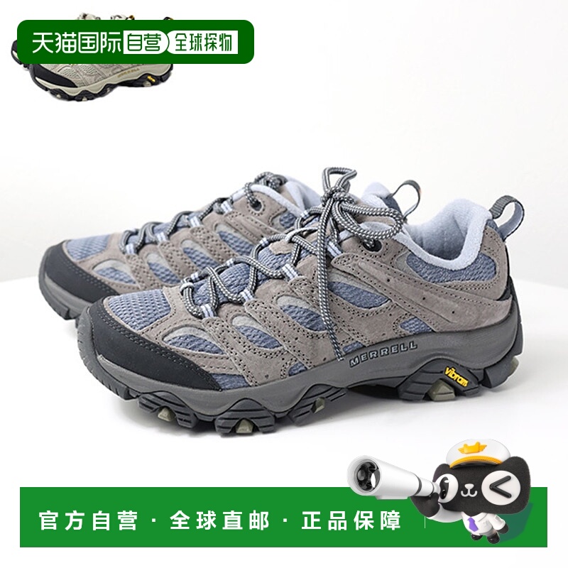 日本直邮Merrell 女士 MOAB3 徒步鞋登山靴低帮露营户外运动鞋鞋