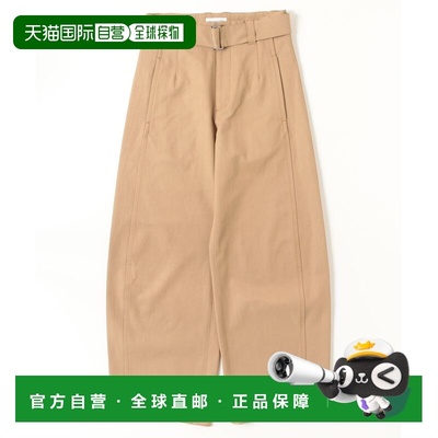 日本直邮ESTNATION 女装 宽松版型 高腰锥形裤 半透明光泽设计 61