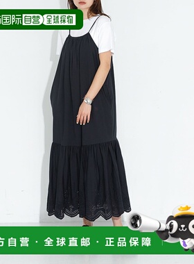 1h可退 日本直邮Sonny Label 女装刺绣雪纺棉背心连衣裙 LAA526R6