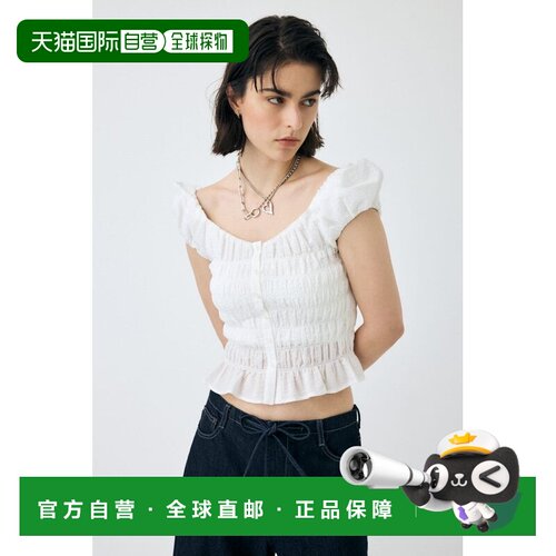 日本直邮OPEN NECK GATHER 女士衬衫