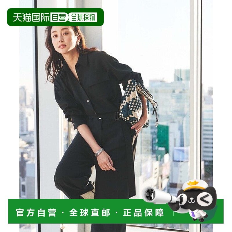 日本直邮UNTITLED 朝比奈彩Oggi特别合作款衬衫式连身裙 [9081729