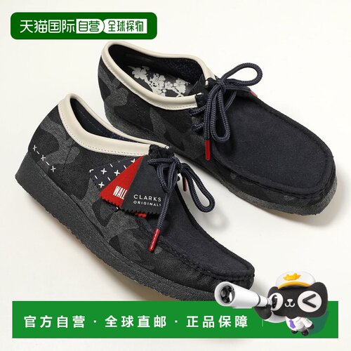 日本直邮Clarks WALLABEE 莫卡辛鞋 (26168843) 男士 SASHIKO DEN