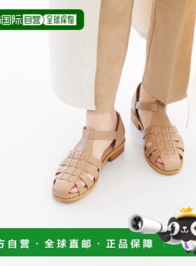 日本直邮Menue 堆叠跟软木凉鞋 ME8623BW02371防滑鞋