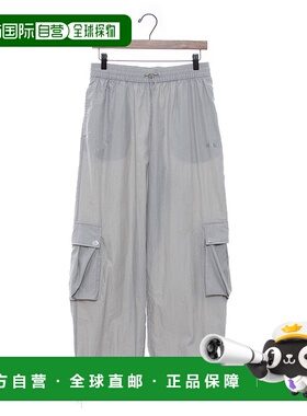 日本直邮NERDY 外袋基础梭织长裤 [NE8621EU000701] 灰色卫裤