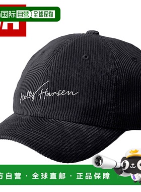 日本直邮HELLY HANSEN 灯芯绒标志帽 [HC92592-K FW25] 男女士可
