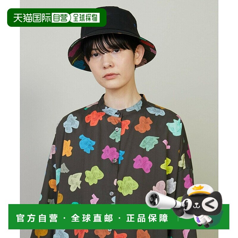 1h可退 日本直邮FRAPBOIS 男女同款可翻转面料拼接帽 B1552ZEH610