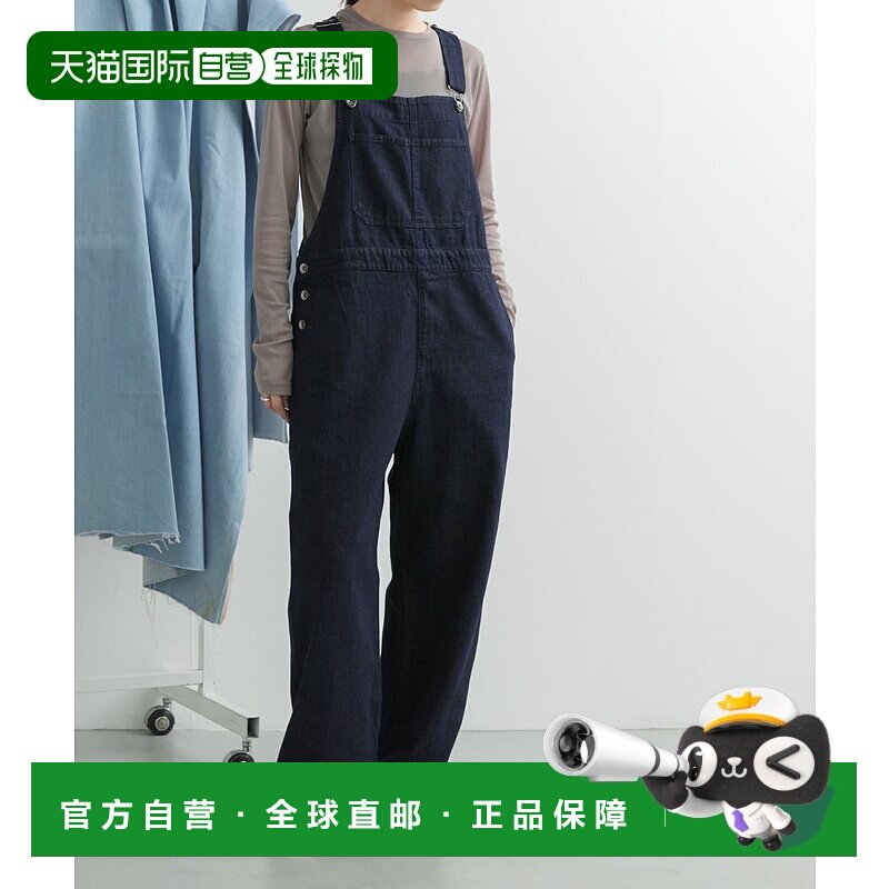 1h可退 日本直邮URBAN RESEARCH DOORS 女装 有机棉 宽松直筒背带