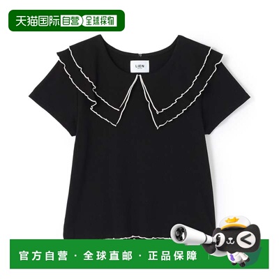 日本直邮petit main LIEN 女装 冷感莫洛领T恤 3362241