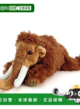 【日本直邮】COLORATA 毛绒玩偶 猛犸象 动物 躺平系列 21x12x30c