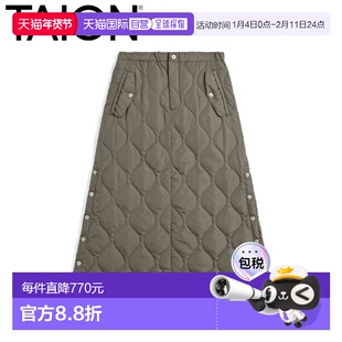 日本直邮Taion 羽绒裙 TAION-W150SKBML-1LO 女士户外服装下装