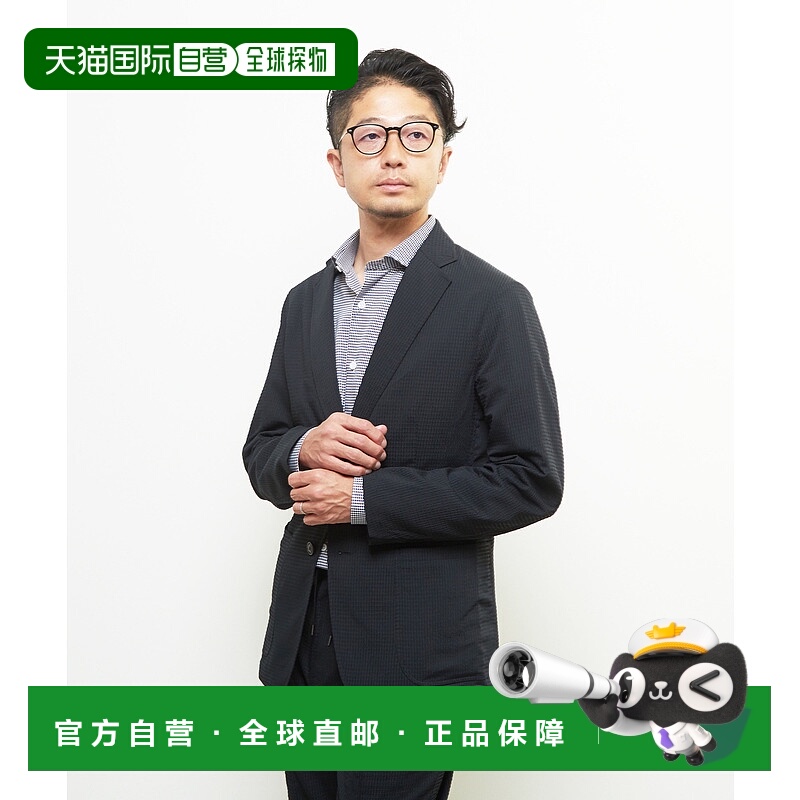 1h可退 日本直邮MEN'S MELROSE 男士点阵纹透气休闲夹克 A0451FJ5