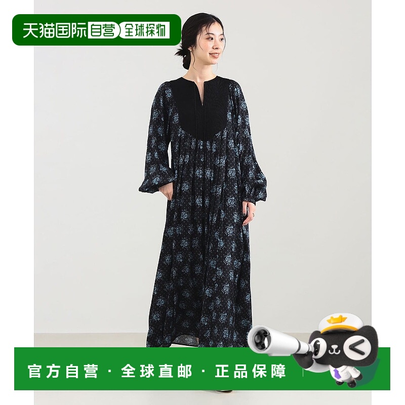 1h可退 日本直邮ne Quittez pas女士优雅花卉刺绣连衣裙 64261694