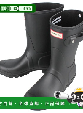 日本直邮Hunter 雨靴女士原创短WOMEN ORIGINAL SHORT黑色WFS1000