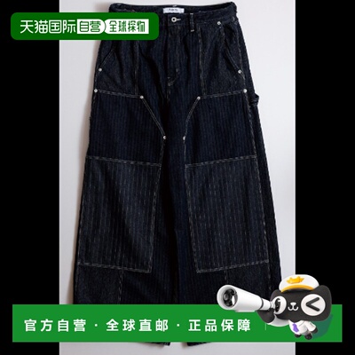 日本直邮FDMTL FA26PN12R 拼接双膝裤水洗