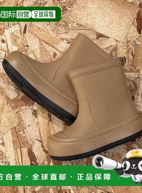 1h可退 日本直邮SHISKY 儿童 厚底风 PVC长靴 防滑雨鞋 DV2500