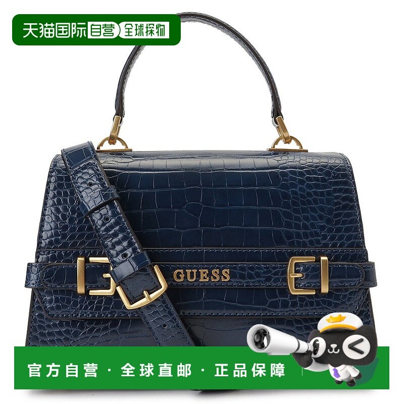 日本直邮Guess SESTRI Top Handle Flap 女士手提翻盖斜挎包 [GU1