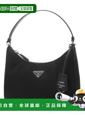日本直邮Prada 2005 复刻版尼龙迷你包 黑色 女士 1n204x r064 f0