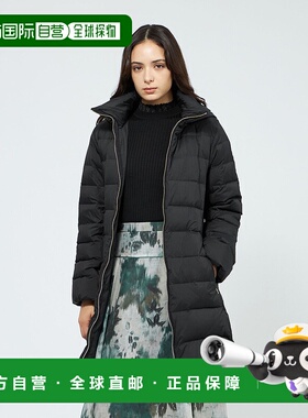 1h可退 日本直邮EPOCA 女装 长款羽绒外套 可拆卸连帽  M5A13658_