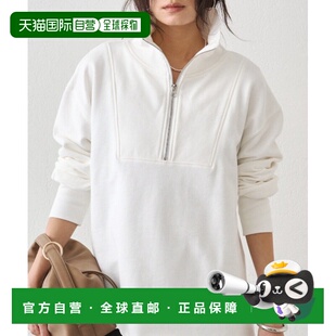 1h可退 日本直邮Loungedress 女装 纯棉运动风上衣 螺口袖口设计