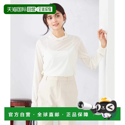 日本直邮a.v.v女装透感高领T恤 K2KTD05029