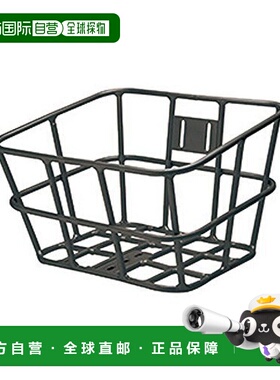 【日本直邮】吉萨 铝制自行车前篮 安装配件另售BLK S BKT08400