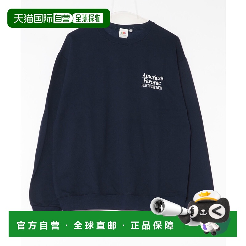 1h可退 日本直邮FRUIT OF THE LOOM 女士复古印花宽松长袖卫衣 04