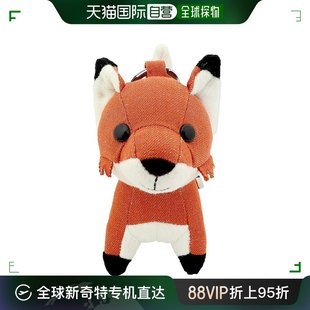 钥匙扣 Maison LW06钥匙链 Fox KITSUNE 中号狐狸包吊饰 MAISON