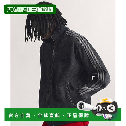 日本直邮ABAHOUSE adidas ADICOLOR DENIM FIREBIRD 卫衣夹克