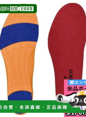 日本直邮Achilles ACHILLES Sorbo 日本跑步鞋垫 红色 SRO1524-R