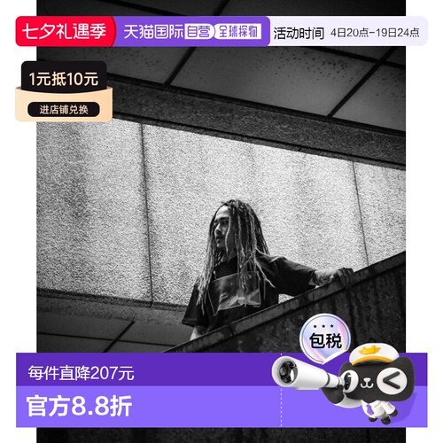 1h可退 日本直邮VALLAD 男装 JOE×CarService联名RYDE ROMANCE短