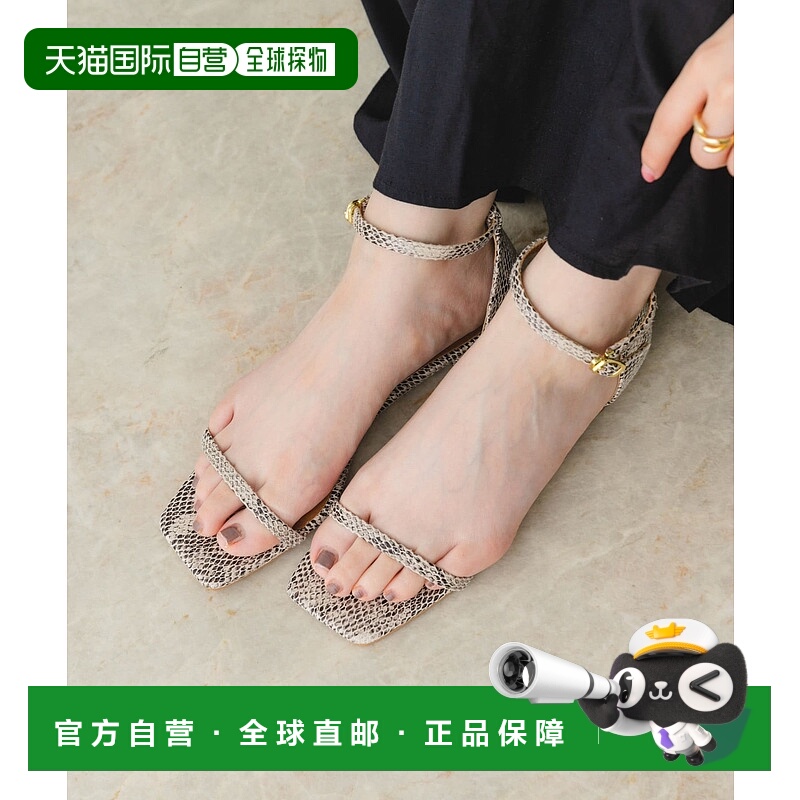 1h可退 日本直邮RODE SKO 女鞋 纤细绑带平底凉鞋 XX452HW1701