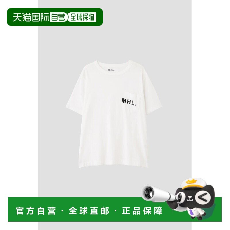 日本直邮MHL 印花棉质针织衫图片