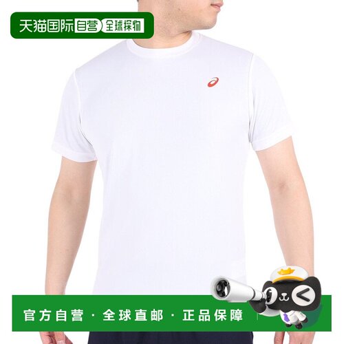 日本直邮Asics 亚瑟士男士短袖T恤 单点印花 2033A699.102 针织衫