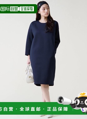 1h可退 日本直邮tiara 女装 弹力微挺感背扣连衣裙 A0161UA224