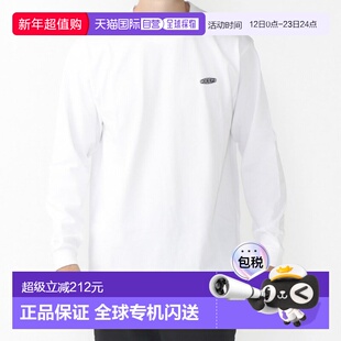 日本直邮KEEN 户外长袖T恤 奥西阿尔皮 logo款 1028434 白色×黑