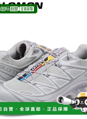 日本直邮 SALOMON 鞋徒步鞋运动鞋男式 XT-6 灰色 L47444800