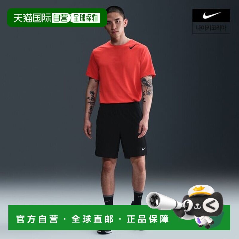 日本直邮Nike Breed舒适时尚贴合百搭运动短裤 男款 黑色耐克图片