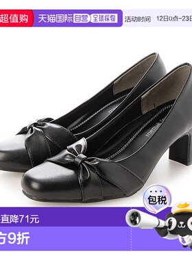 【日本直邮】Menuemenue商务高跟鞋(1164Ribbon/6.0cm)靴子时尚休