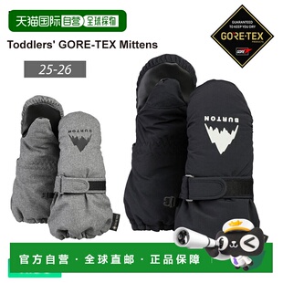日本直邮Burton Gore-Tex 幼儿连指手套儿童手套/手套青少年儿童