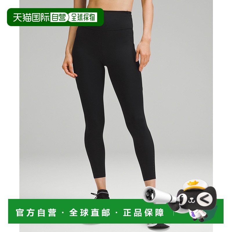 1h可退 日潮跑腿lululemon Fast and Free女士运动高腰紧身裤24