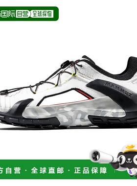 【日本直邮】猛犸象 Hueco II Air Low 男式徒步鞋 白色/黑色户外