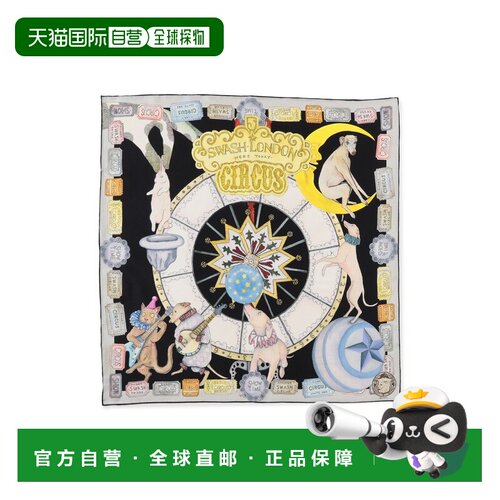日本直邮SWASH LONDON 女士 真丝围巾 Showtime系列 64450835780