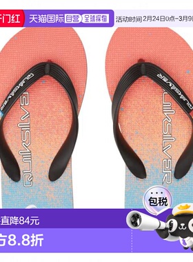 日本直邮Quiksilver 儿童沙滩凉鞋 MOLOKAI CORE YOUTH 24SP AQ