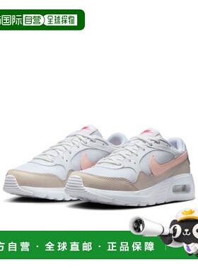 日本直邮耐克 儿童 运动鞋 气垫 马克斯 SC GS CZ5358-122 白色