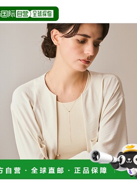 日本直邮日潮 agete 阿卡朵 K10项链吊坠首饰珠宝简约