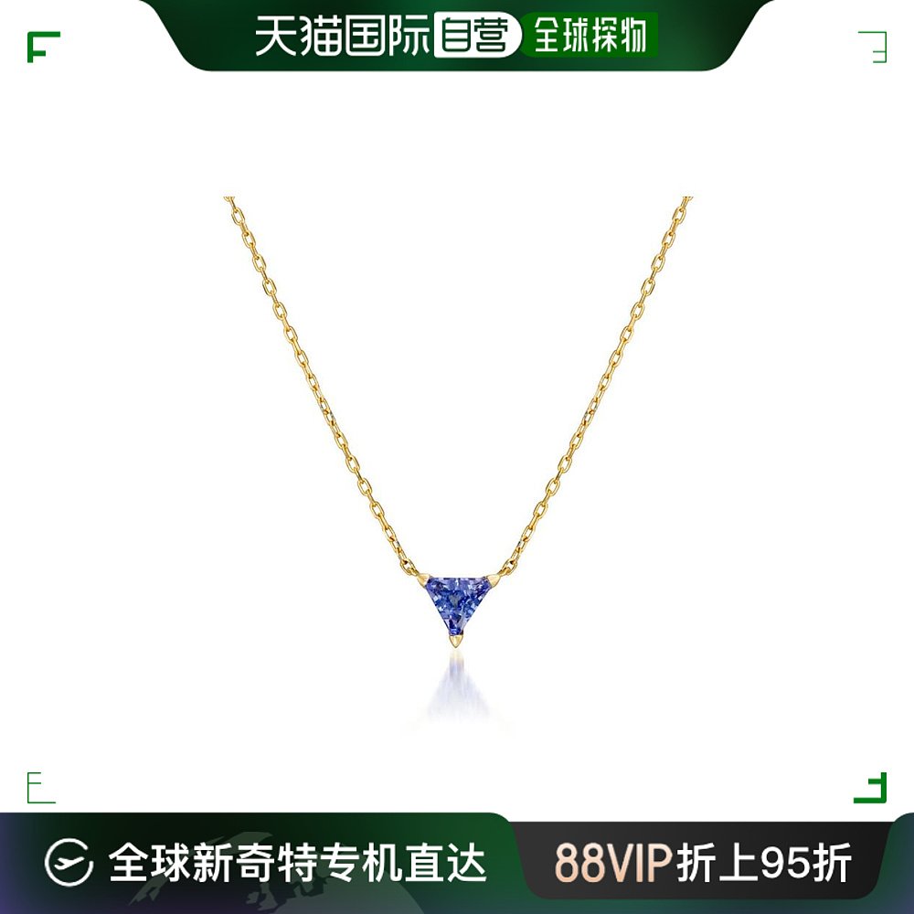 日本直邮日潮 Star JewelryK18 细紫水晶项链番号:2ZN2475 饰品/流行首饰/时尚饰品新 项链 原图主图